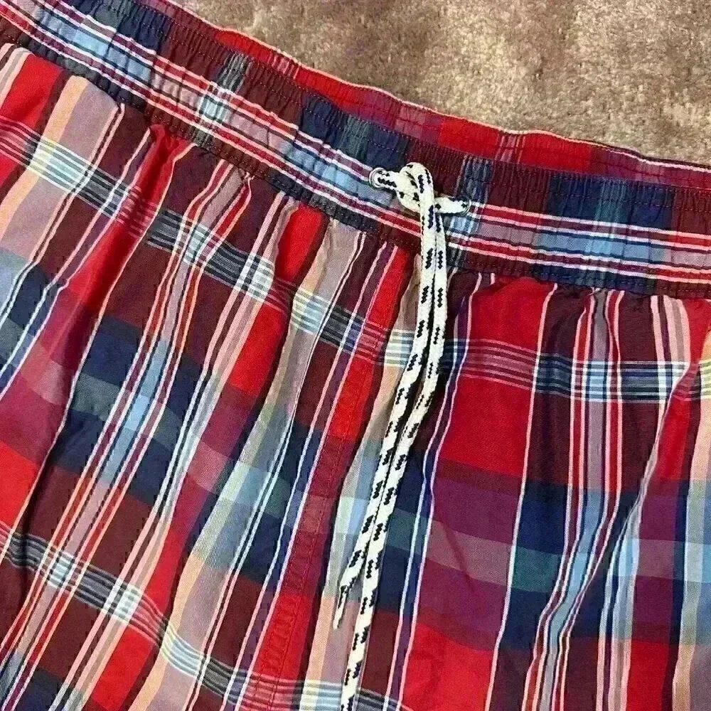 Brooks Brothers Plaid Swim Trunks - XXL